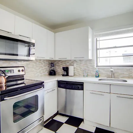 Chic Large Studio Apt Near Ocean Drive South Beach Miami Beach Esterno foto